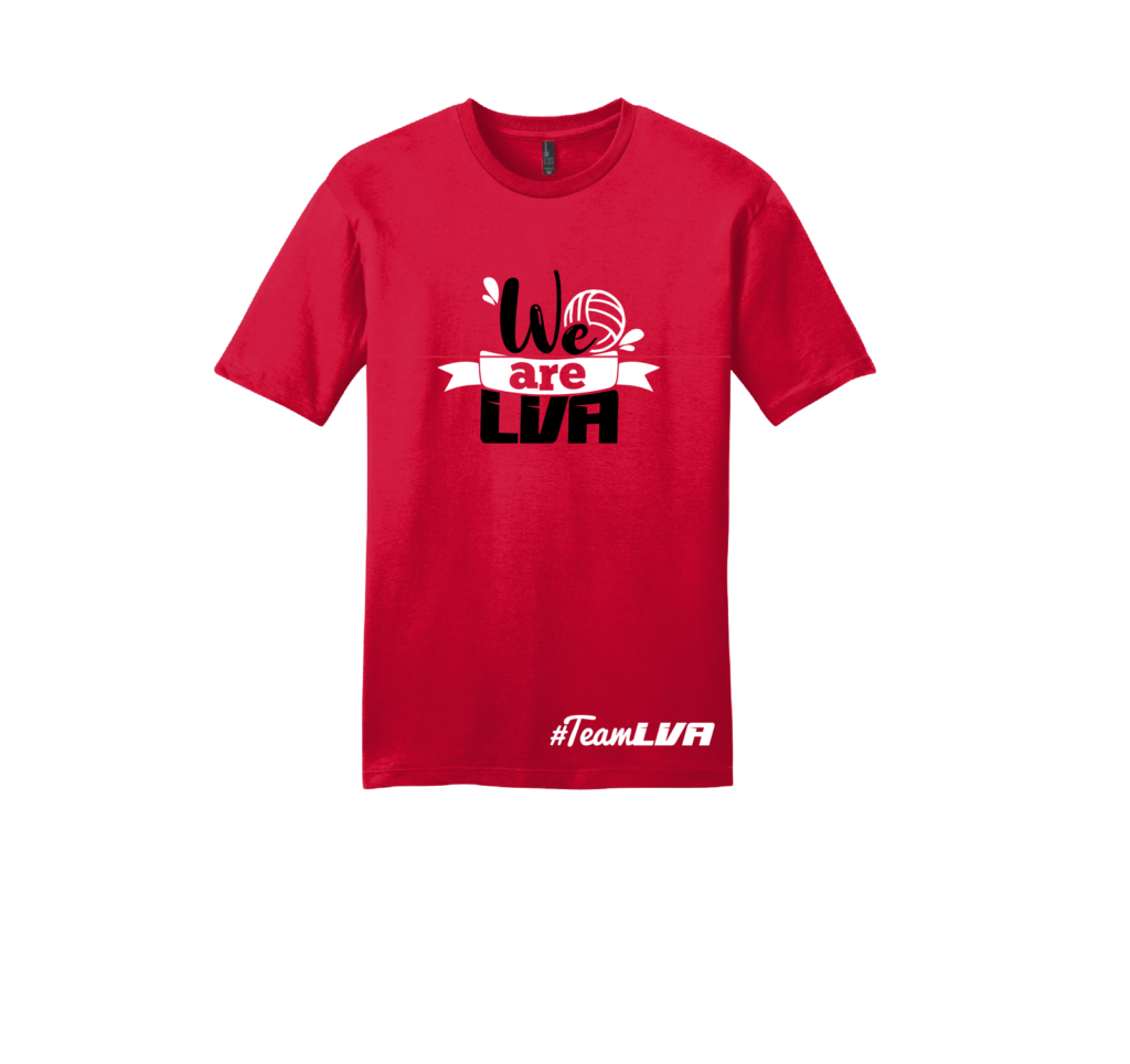 Red T-Shirt WeAreLVA - Edited