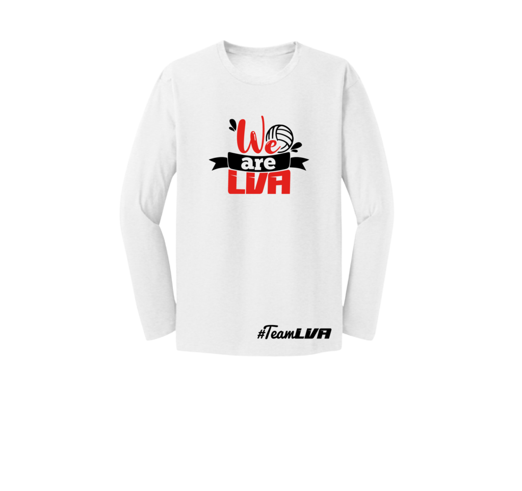 White LongSleeve WeAreLVA - Edited