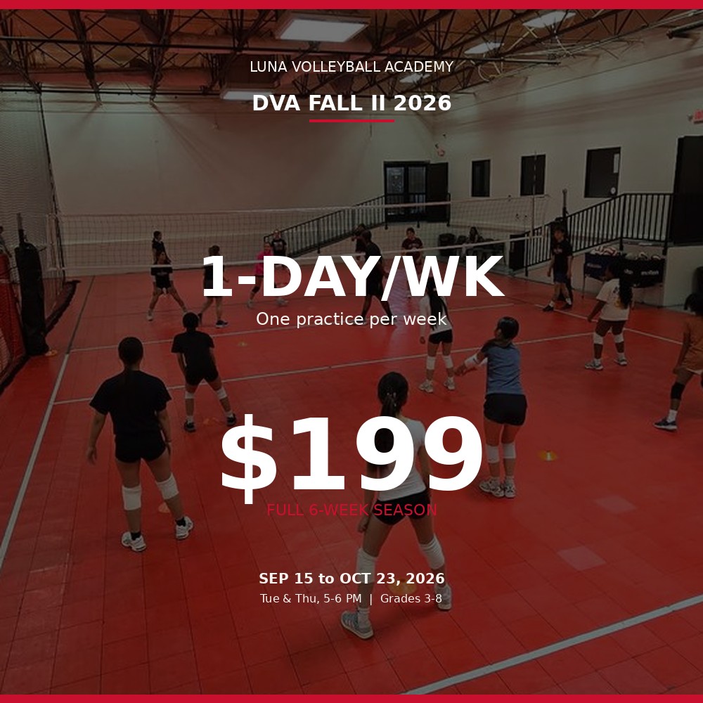 DVA Fall II 2026 — 1-Day/Wk