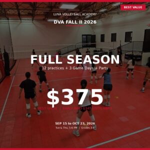 DVA Fall II 2026 — Full Season Standard
