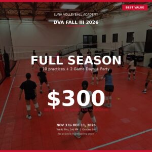 DVA Fall III 2026 — Full Season Standard